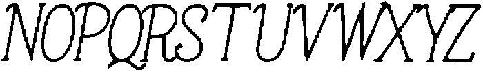 Zuge ttf (400) Font UPPERCASE