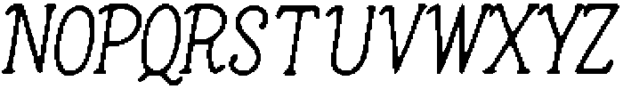 Zuge ttf (400) Font LOWERCASE