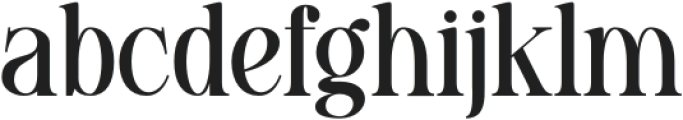 Zugili Regular otf (400) Font LOWERCASE