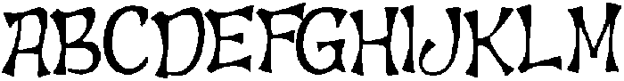 Zugo ttf (400) Font UPPERCASE