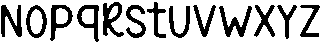 Zukibe ttf (400) Font LOWERCASE