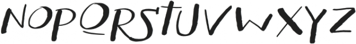 Zulah Medium Italic otf (500) Font UPPERCASE