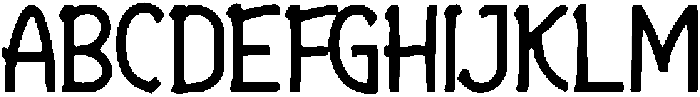 Zulore ttf (400) Font UPPERCASE