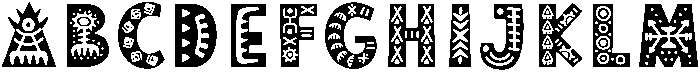 Zumba otf (400) Font UPPERCASE