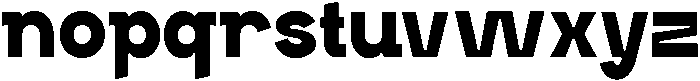 Zurimono otf (400) Font LOWERCASE