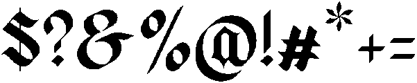 Zussel otf (400) Font OTHER CHARS