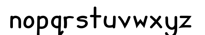 Zuey Handwriting Font LOWERCASE