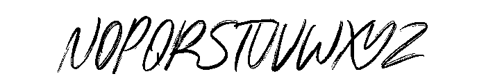 Zupiters Free Regular Font UPPERCASE