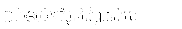 Zubble Outline FONT