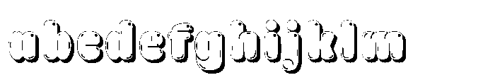 Zubble Shadow FONT