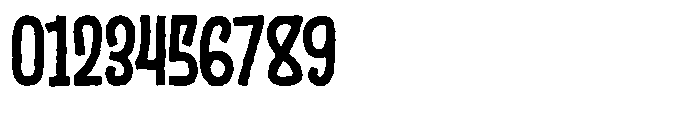 Zugesh Distort Font OTHER CHARS