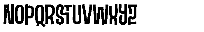 Zugesh Regular Font UPPERCASE