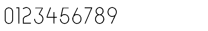 Zujin Light Font OTHER CHARS
