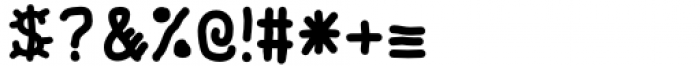 Zumbo Regular Font OTHER CHARS