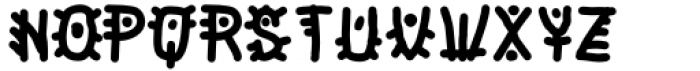 Zumbo Regular Font UPPERCASE