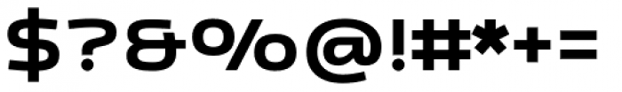 Zupra Sans Bold Font OTHER CHARS