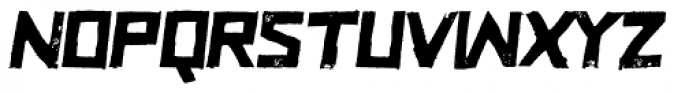 Zurita Oblique Font LOWERCASE