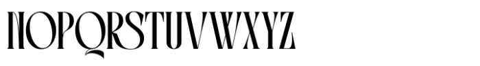 Zurse Fashion Regular Font UPPERCASE
