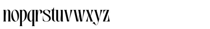 Zurse Fashion Regular Font LOWERCASE