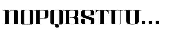 Zustra Regular Font UPPERCASE