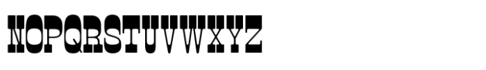Zutu Font UPPERCASE