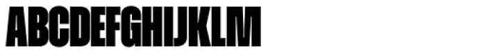 Zuume Black Font LOWERCASE