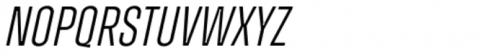 Zuume Light Italic Font LOWERCASE