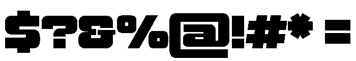ZugCondensedEtc Bold Font OTHER CHARS