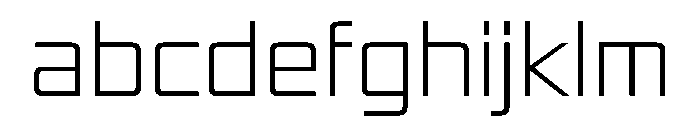 ZugCondensedEtc Extralight FONT