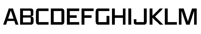 ZugCondensedEtc Light Font UPPERCASE