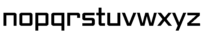 ZugCondensedEtc Light Font LOWERCASE