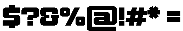 ZugCondensedEtc Medium Font OTHER CHARS