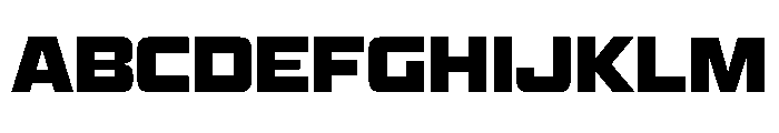 ZugCondensedEtc Medium Font UPPERCASE