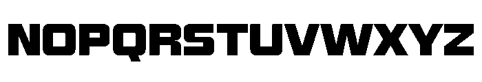 ZugCondensedEtc Medium Font UPPERCASE
