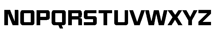 ZugCondensedEtc Regular Font UPPERCASE
