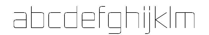 ZugCondensedEtc Thin FONT