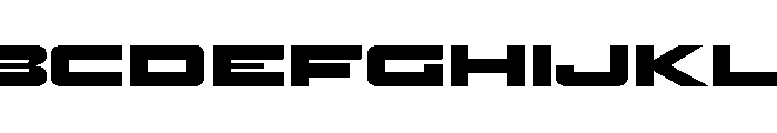 Zugetc Bold Font UPPERCASE