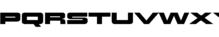 Zugetc Bold Font UPPERCASE