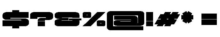 Zugetc Extrabold Font OTHER CHARS