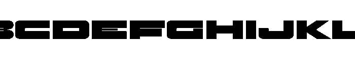 Zugetc Extrabold Font UPPERCASE