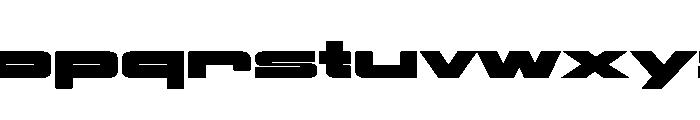 Zugetc Extrabold Font LOWERCASE