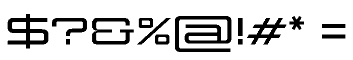 Zugetc Light Font OTHER CHARS