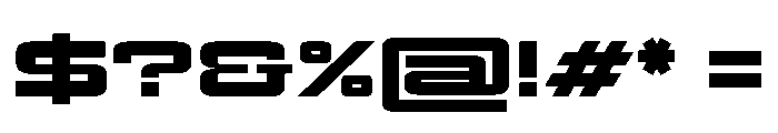 Zugetc Medium Font OTHER CHARS
