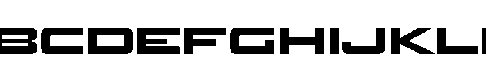 Zugetc Medium Font UPPERCASE