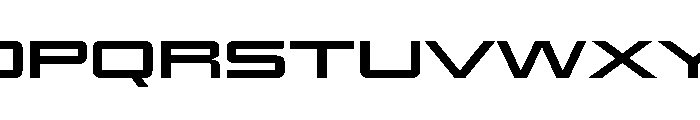 Zugetc Regular Font UPPERCASE