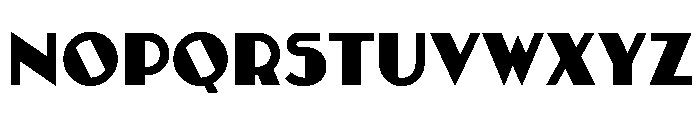 Zuidholl Regular Font UPPERCASE