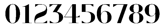 Zukunft Display Font OTHER CHARS