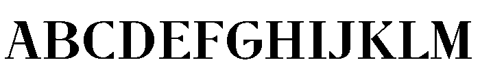 Zukunft Regular Font UPPERCASE