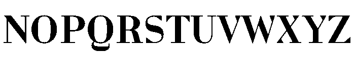 Zukunft Regular Font UPPERCASE