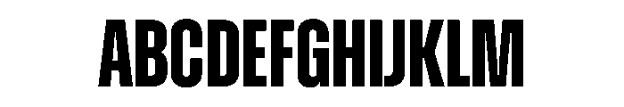 Zuume Bold Font UPPERCASE